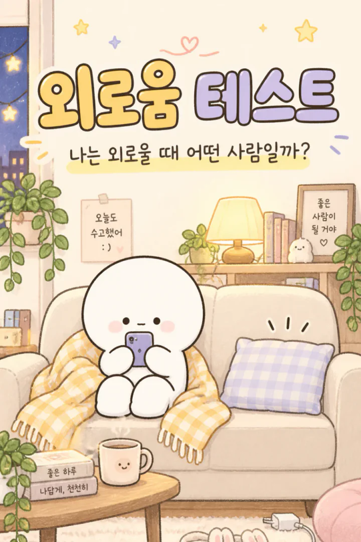 외로움 테스트 세로 포스터