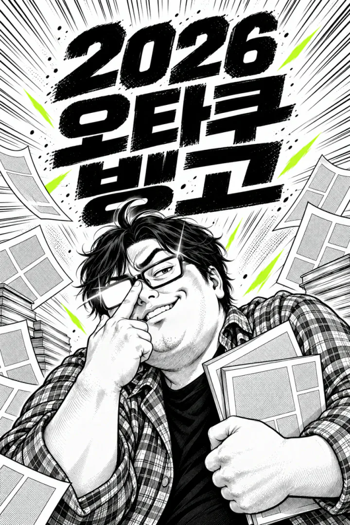 2026 오타쿠 빙고 세로 포스터